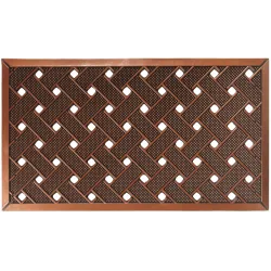 Kājslauķis 40x70cm gumijas zelta brūns