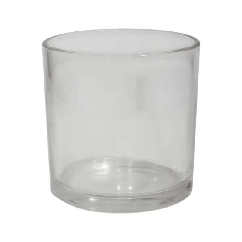 Svečturis stikla cilindra 15x15cm