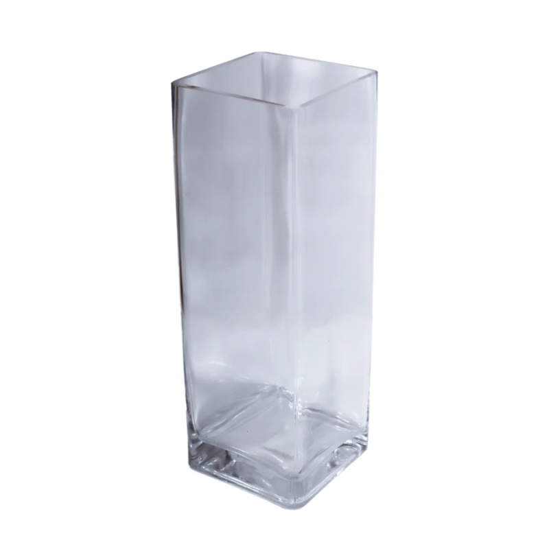 Vāze stikla 12x35cm, caurspīdīga