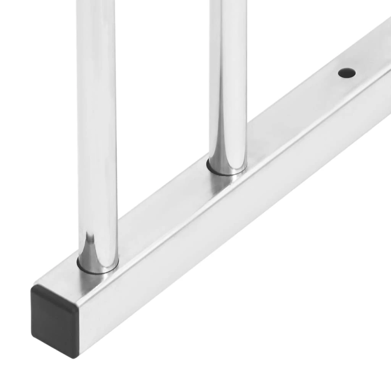 vidaXL velosipēdu statīvs 5 velosipēdiem, cinkots tērauds