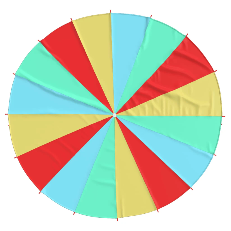 vidaXL spēļu izpletnis bērniem, DIA6 m, audums