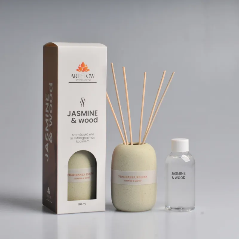 Aromātiskā eļļa JASMINE & WOOD, 120ml