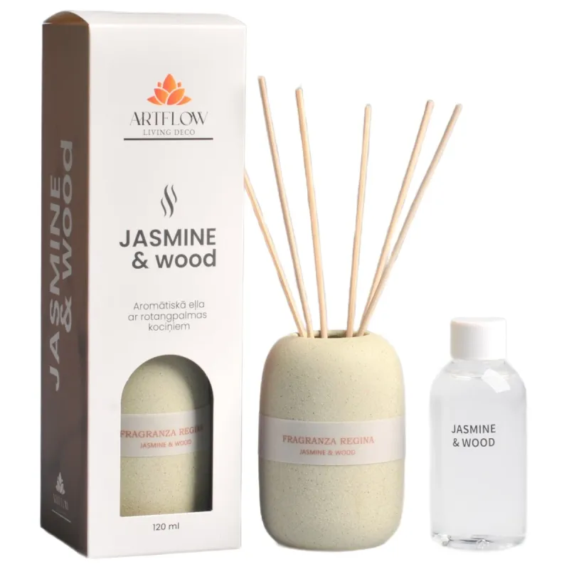 Aromātiskā eļļa JASMINE & WOOD, 120ml