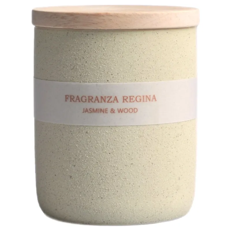Aromātiskā svece JASMINE & WOOD 230gr, +-- 35h
