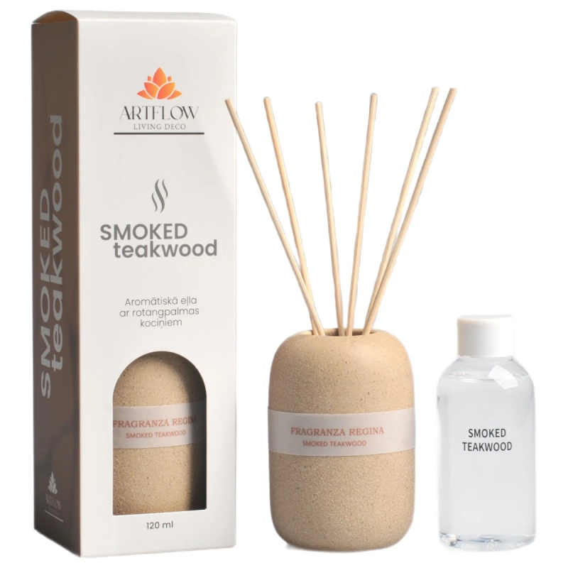 Aromātiskā eļļa SMOKED TEAKWOOD, 120ml
