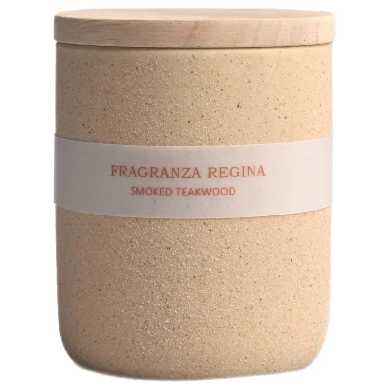 Aromātiskā svece SMOKED TEAKWOOD 230gr, +-- 35h