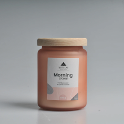 Aromātiskā svece MORNING ROSE 580gr, +-- 60h