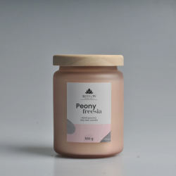 Aromātiskā svece PEONY FREESIA 580gr, +-- 60h