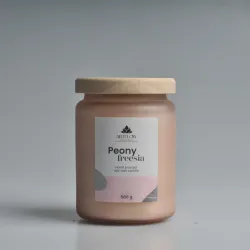 Aromātiskā svece PEONY FREESIA 580gr, +-- 60h
