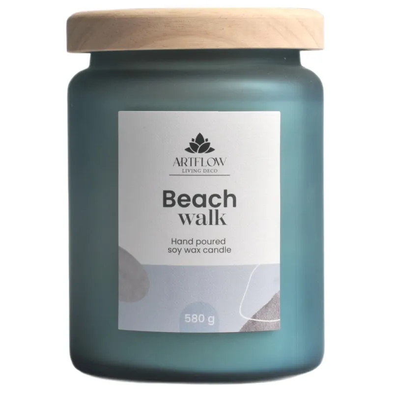 Aromātiskā svece BEACH WALK 580gr, +-- 60h