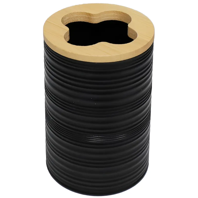 Glāze vannas istabas universāla Zinda, melna