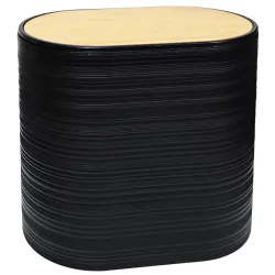 Atkritumu konteineris mini Zinda, melns