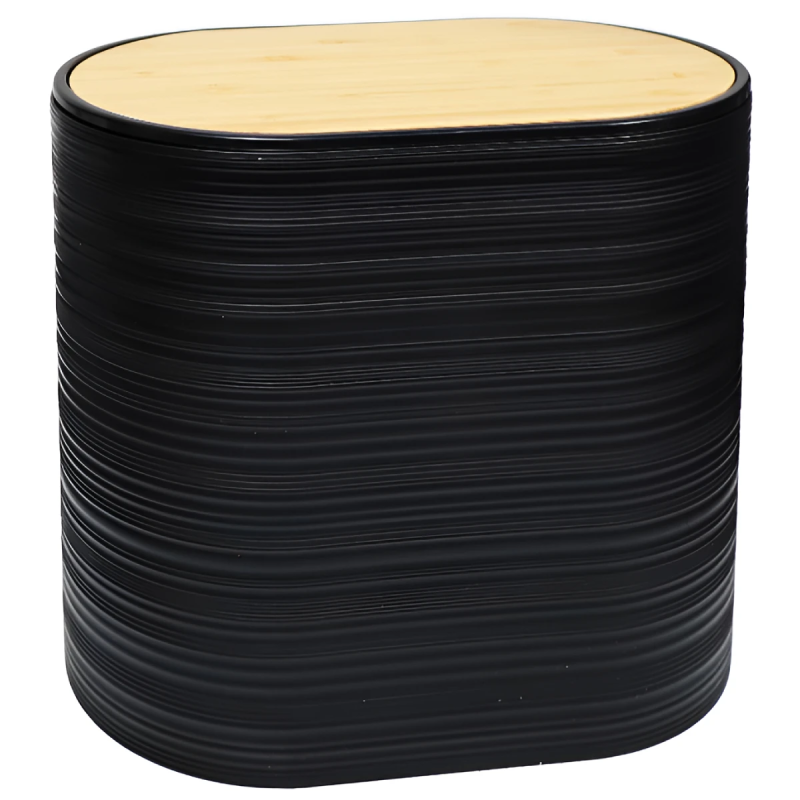 Atkritumu konteineris mini Zinda, melns