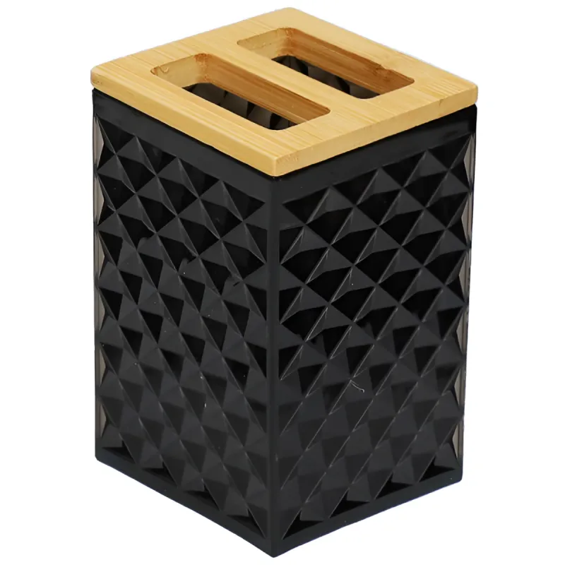 Glāze vannas istabas universāla Diamond, melna