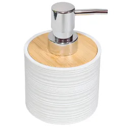 Šķidro ziepju dozators Zinda, balts