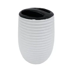 Zobu birstes trauks balts, keramika