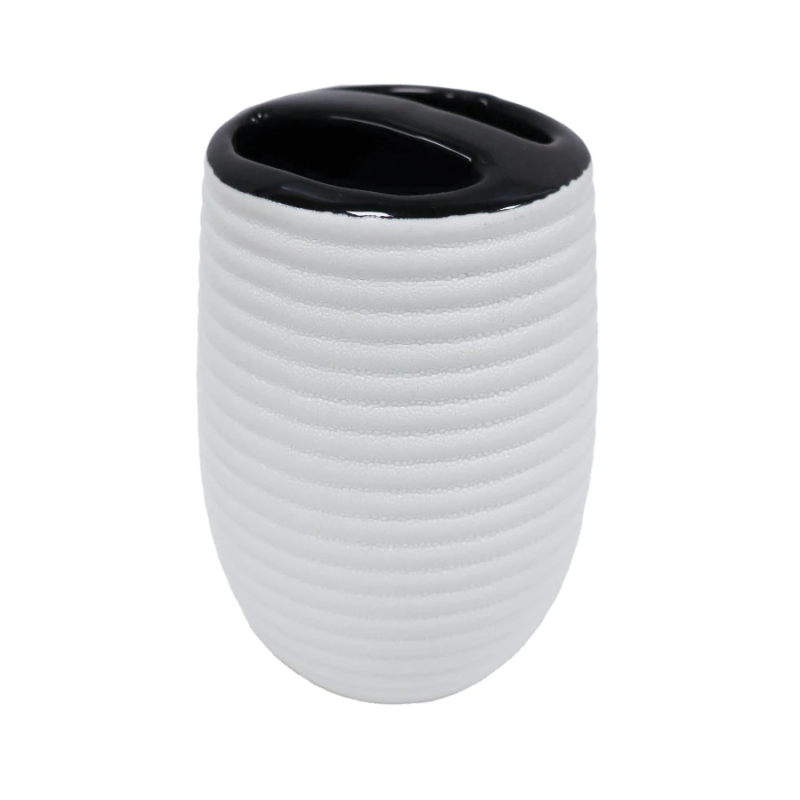 Zobu birstes trauks balts, keramika