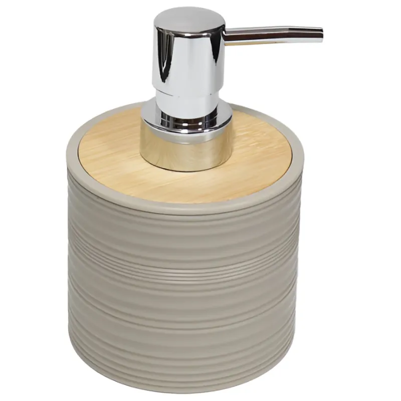 Šķidro ziepju dozators Zinda, bēšs