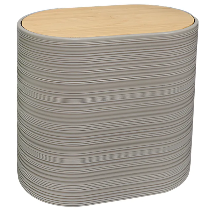 Atkritumu konteineris mini Zinda, bēšs