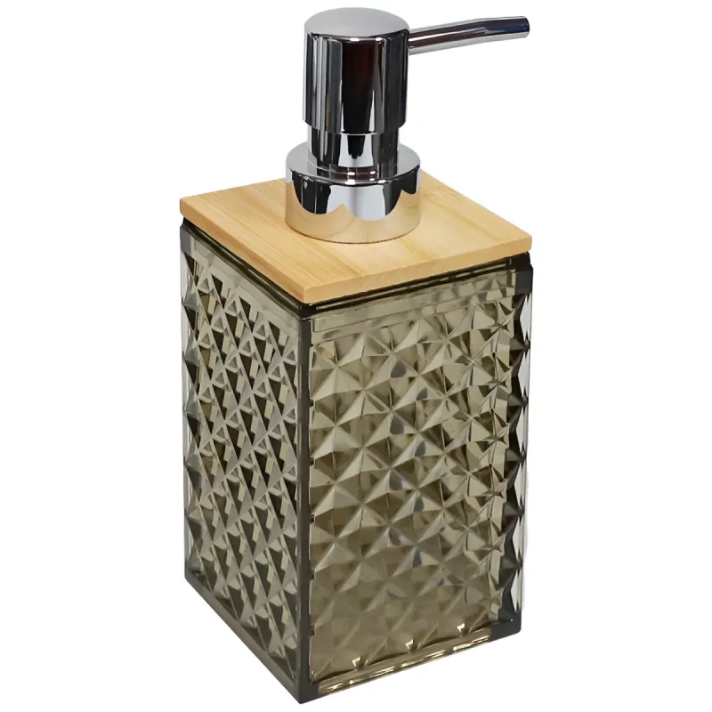 Šķidro ziepju dozators Diamond, bēšs