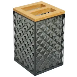 Glāze vannas istabas universāla Diamond, tumši pelēka