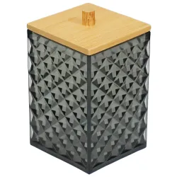 Trauciņš universāls ar vāku Diamond, tumši pelēks