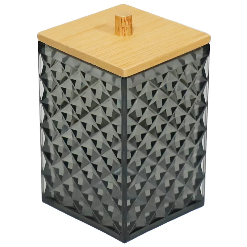 Trauciņš universāls ar vāku Diamond, tumši pelēks