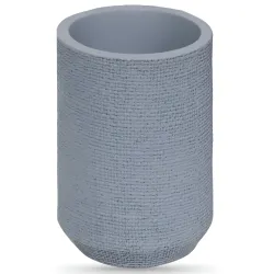 Zobu birstes trauks pelēks, keramika