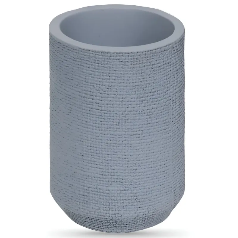 Zobu birstes trauks pelēks, keramika