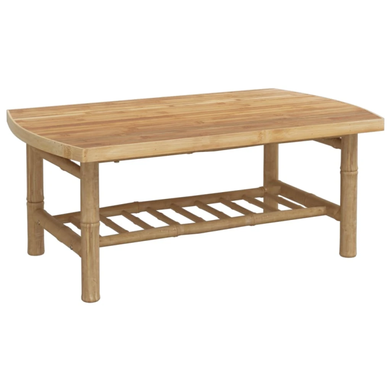 vidaXL 4-daļīgs dārza atpūtas mēbeļu komplekts ar matračiem, bambuss