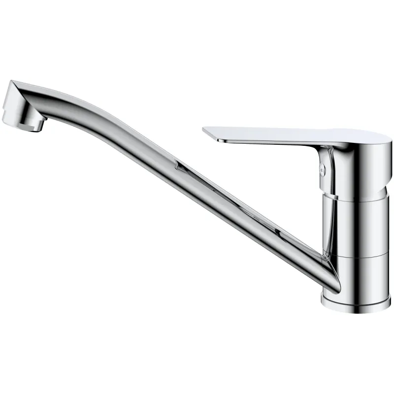 Jaucējkrāns izlietnes AB BRUCE, ar snīpi, hromēts