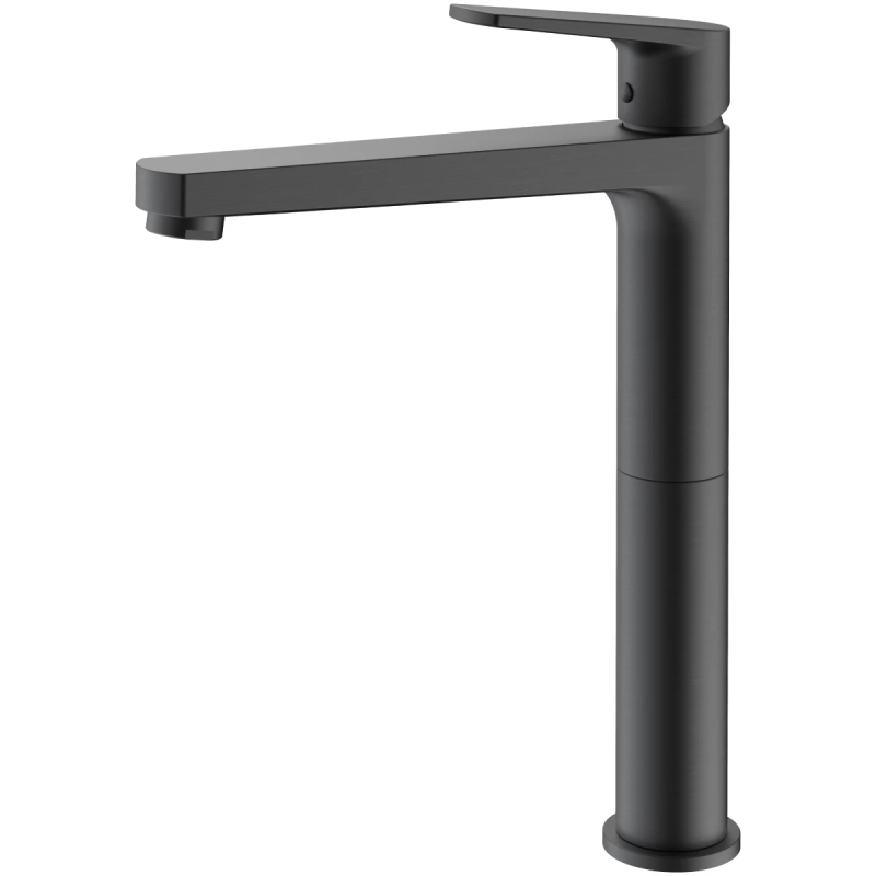 Jaucējkrāns izlietnes AB BAZEL, augstais, pelēks