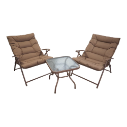 Dārza komplekts, galds ar 2 krēsliem