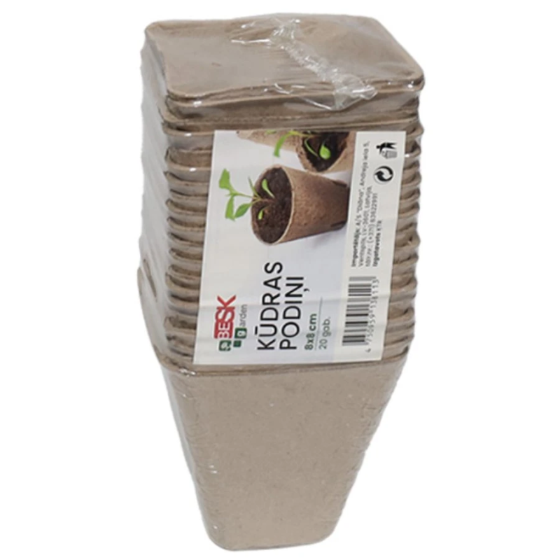 Kūdras podiņi 8x8, 20gb