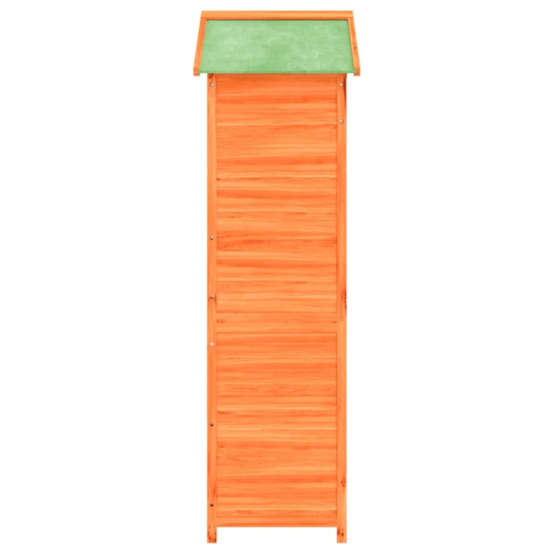 vidaXL dārza instrumentu šķūnis, 120x53,5x170 cm, priedes masīvkoks