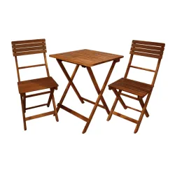 Dārza komplekts, galds ar 2 krēsliem