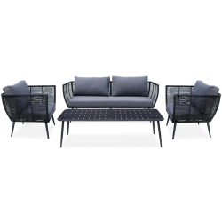 Dārza komplekts, galds ar krēsliem