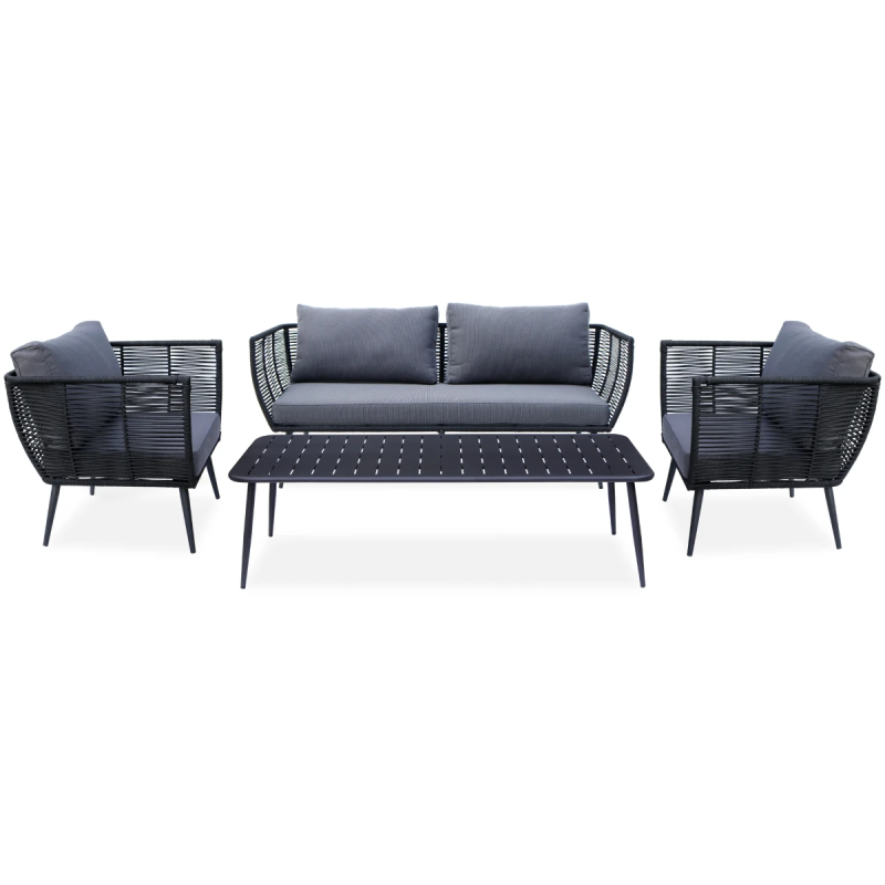 Dārza komplekts, galds ar krēsliem