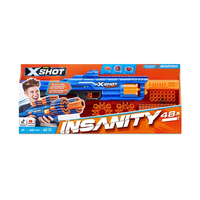 Šautene rotaļu xshot berzerko 36610