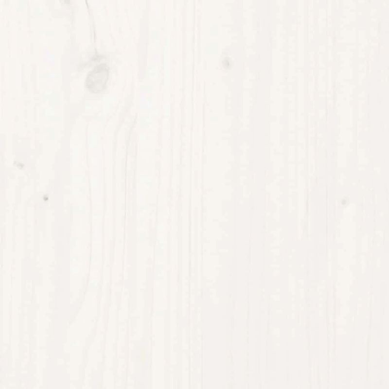 vidaXL rakstāmgalda virsma, balta, 100x50x2,5 cm, priedes masīvkoks