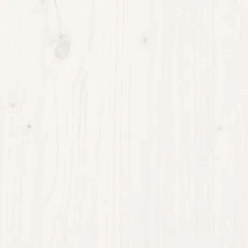 vidaXL rakstāmgalda virsma, balta, 110x55x2,5 cm, priedes masīvkoks