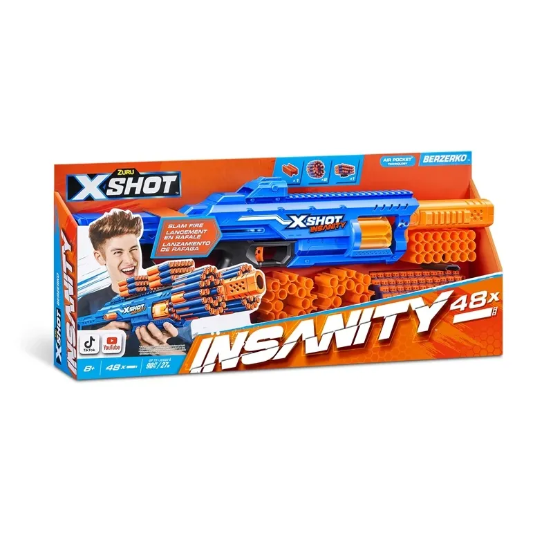 Mängupüstol kuulidega XSHOT Berzerko Insanity 36610 Mitmevärviline