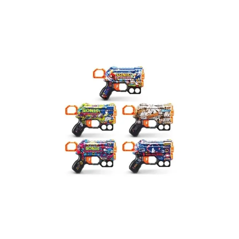 Игрушечный пистолет с пулями XSHOT Sonic The Hedgehog 36679 ,цвет-дизайн выбирается случайным образом,