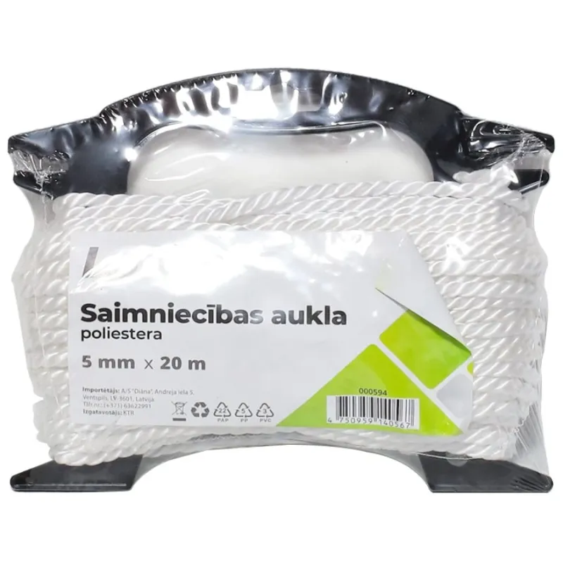 Aukla saimniecības 5mm 20m poliesters