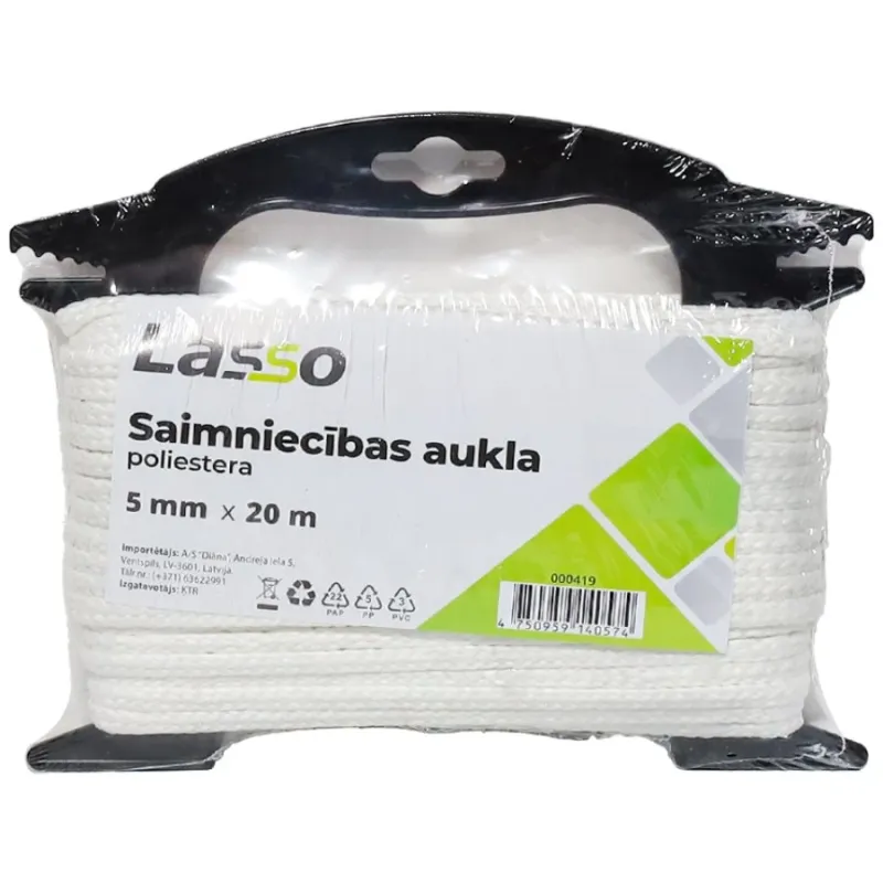 Aukla saimniecības 4mm 20m poliesters