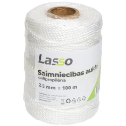 Aukla saimniecības 2.5mm 100m polipropilēna