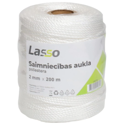 Aukla saimniecības 2mm 200m poliesters