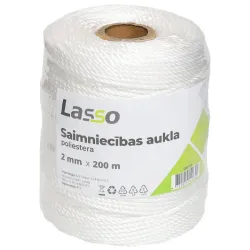 Aukla saimniecības 2mm 100m poliesters