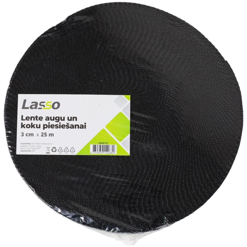 Lente augu un koku piesiešanai 3cmx25m