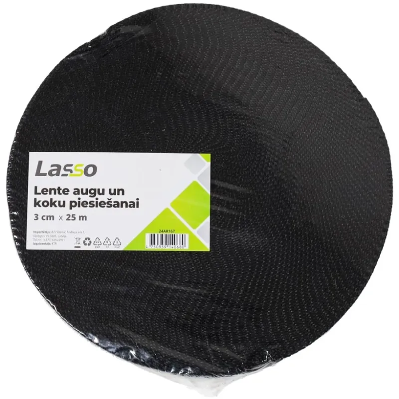 Lente augu un koku piesiešanai 3cmx25m